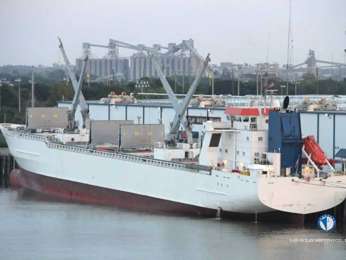 Kühlschiff zu verkaufen