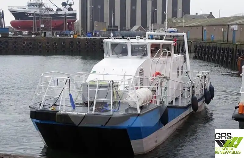 Windpark-Service-Schiff zu verkaufen