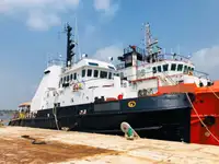 Schleppboot zu verkaufen