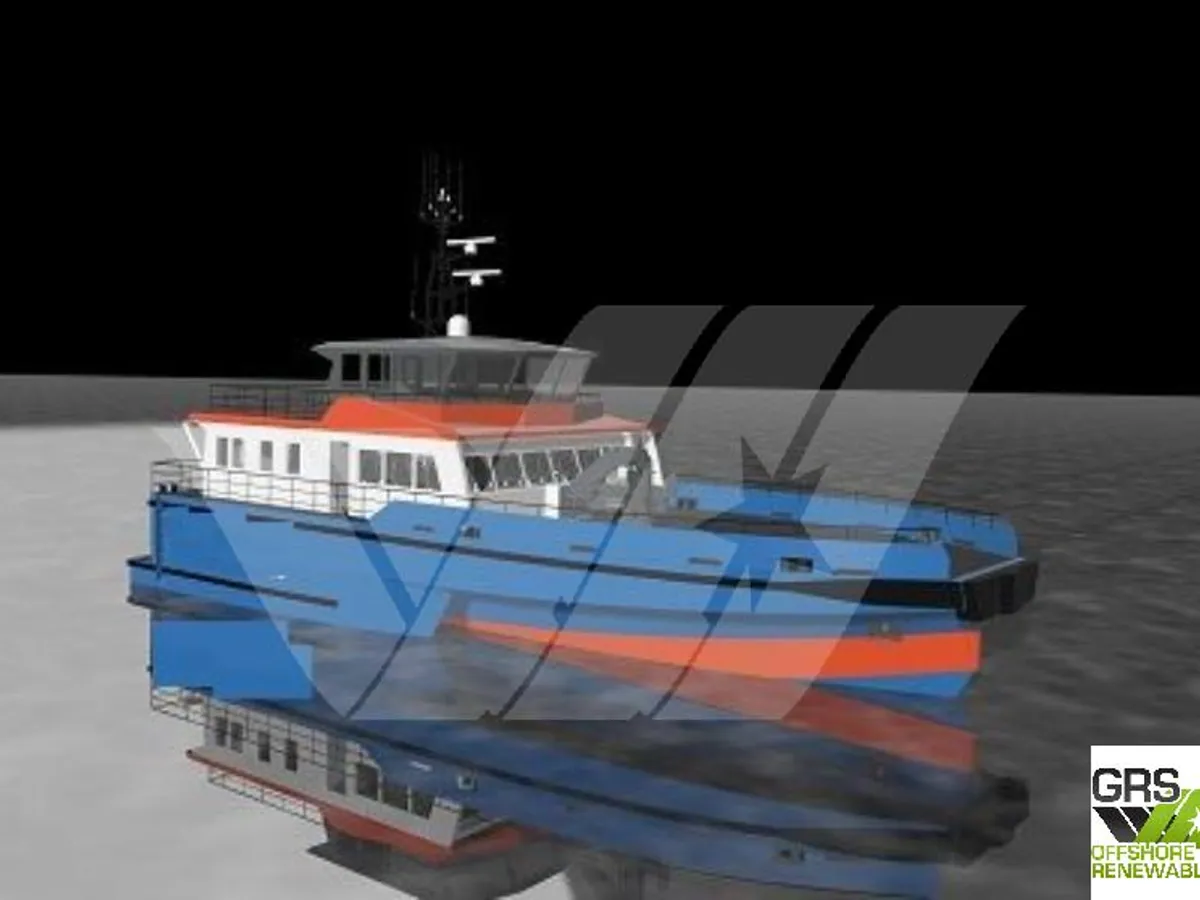 Windpark-Service-Schiff zu verkaufen