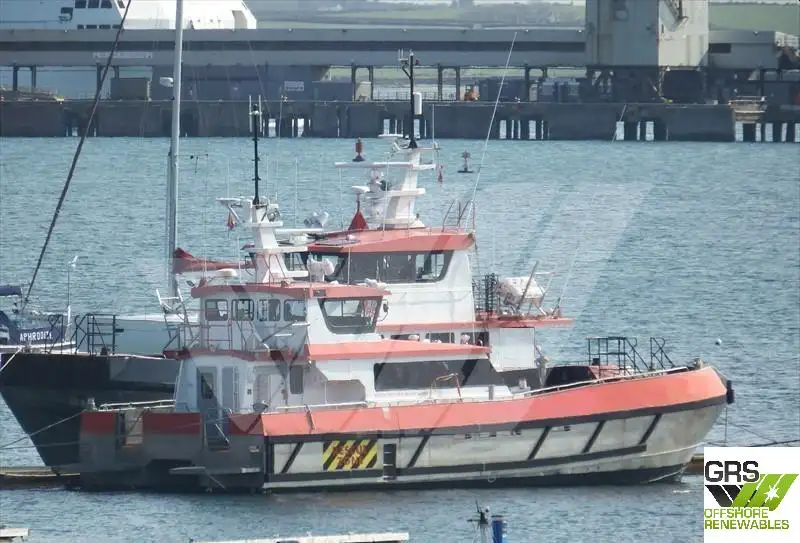 Windpark-Service-Schiff zu verkaufen