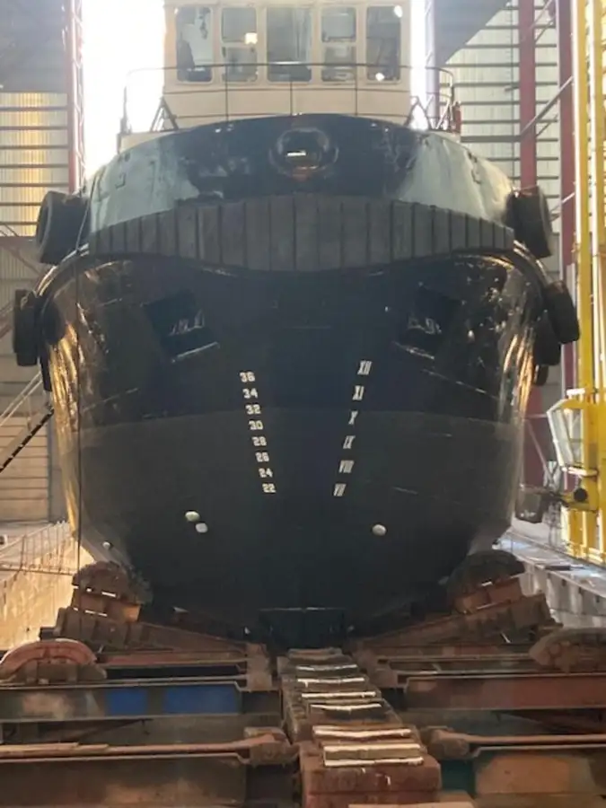 Schleppboot zu verkaufen