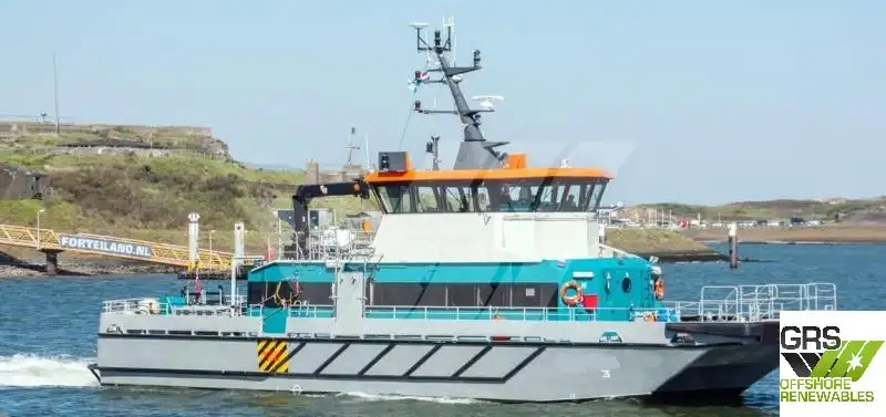 Windpark-Service-Schiff zu verkaufen