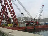 Kranschiff zu verkaufen