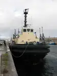 Schleppboot zu verkaufen
