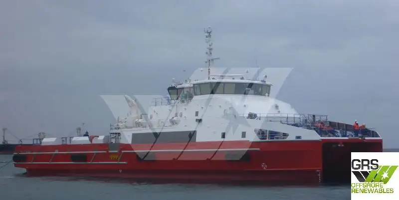Windpark-Service-Schiff zu verkaufen
