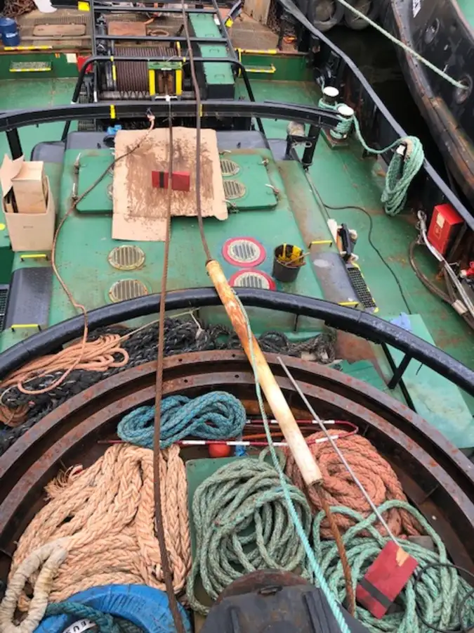 Schleppboot zu verkaufen