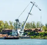Kranschiff zu verkaufen