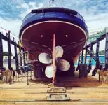 Schleppboot zu verkaufen