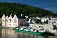 Lastkahn zu verkaufen
