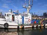 Schleppboot zu verkaufen