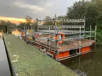 Lastkahn zu verkaufen