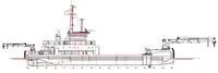 Schleppboot zu verkaufen
