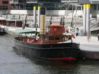 Schleppboot zu verkaufen