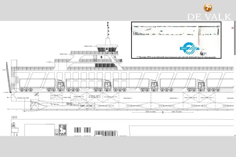 Fährschiff zu verkaufen