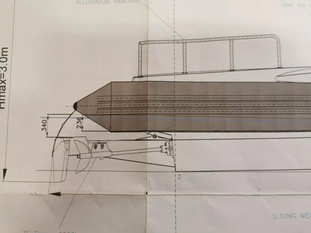 Festrumpf-Schlauchboot zu verkaufen