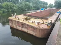 Lastkahn zu verkaufen