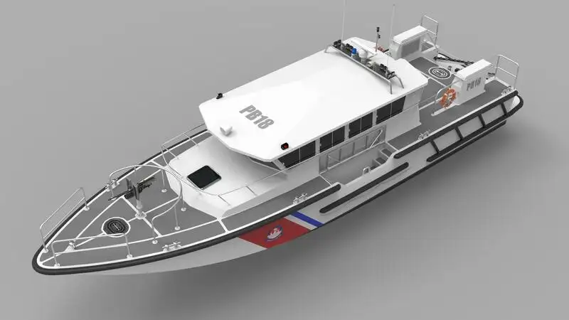 Patrouillenboot zu verkaufen