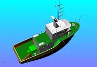 Schleppboot zu verkaufen