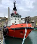 Schleppboot zu verkaufen