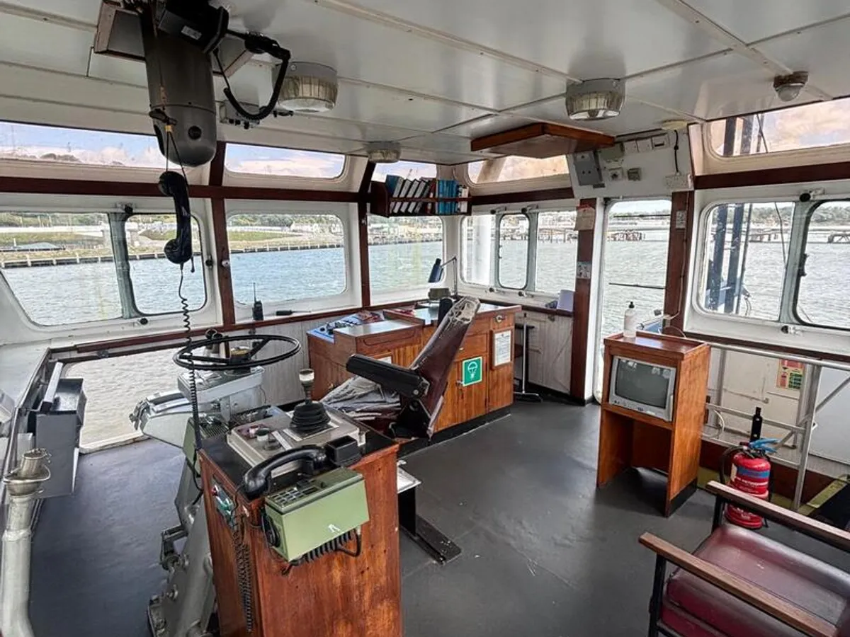 Schleppboot zu verkaufen