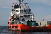 Schleppboot zu verkaufen