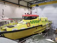 Rettungsschiff zu verkaufen