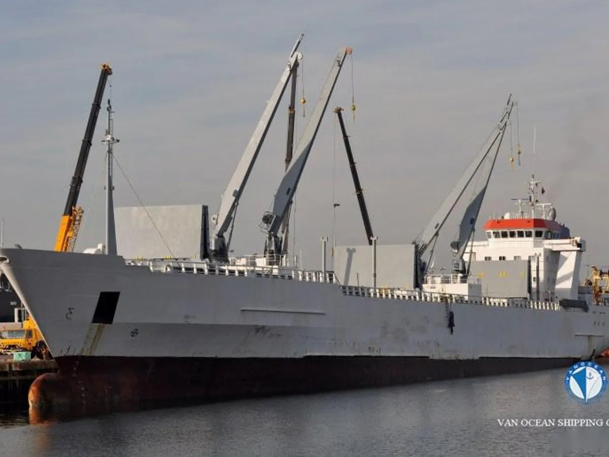 Kühlschiff zu verkaufen