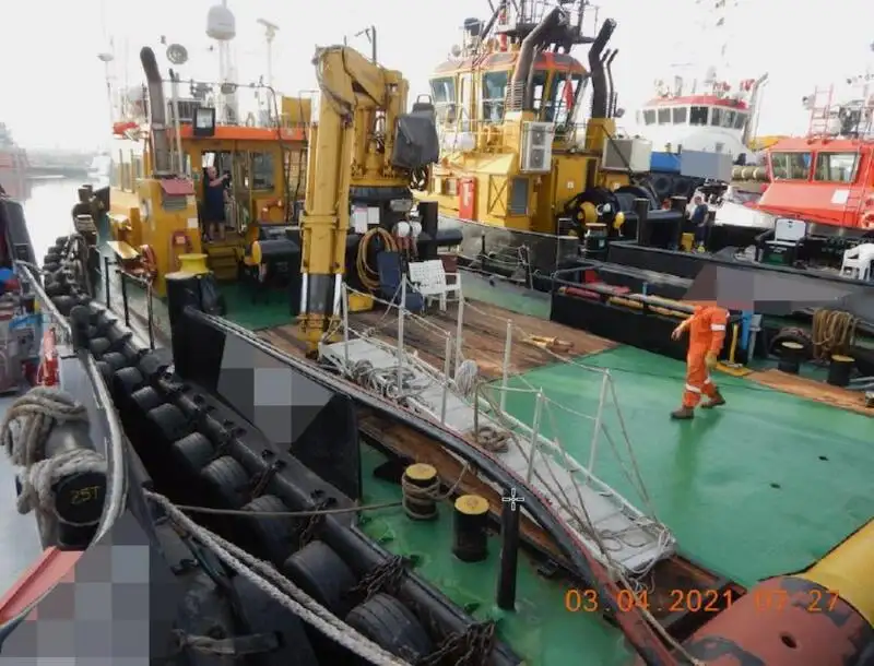 Schleppboot zu verkaufen