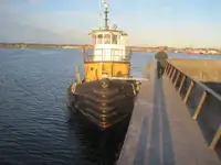 Schleppboot zu verkaufen