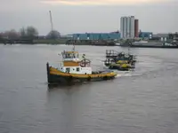 Schleppboot zu verkaufen
