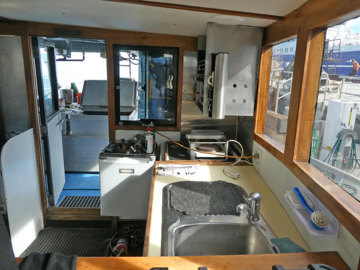 Fährschiff zu verkaufen