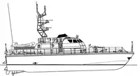 Patrouillenboot zu verkaufen
