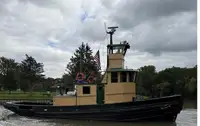 Schleppboot zu verkaufen
