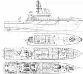Schleppboot zu verkaufen