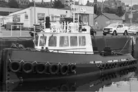 Schleppboot zu verkaufen