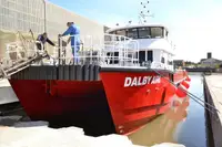 Windpark-Service-Schiff zu verkaufen