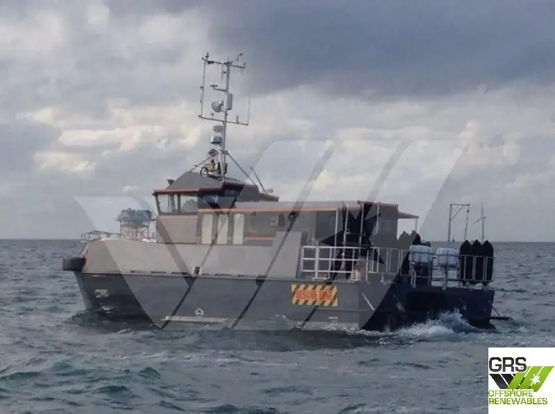 Windpark-Service-Schiff zu verkaufen