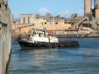 Schleppboot zu verkaufen