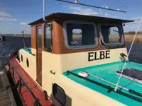 Schleppboot zu verkaufen