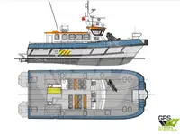 Windpark-Service-Schiff zu verkaufen