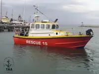 Rettungsschiff zu verkaufen