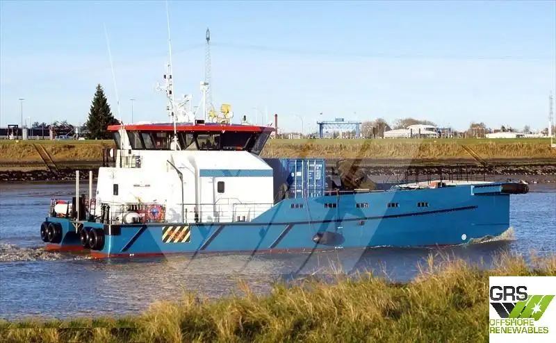 Windpark-Service-Schiff zu verkaufen