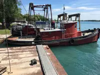 Schleppboot zu verkaufen
