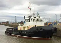 Schleppboot zu verkaufen
