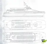 Kreuzfahrtschiff zu verkaufen