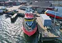 Rettungsschiff zu verkaufen