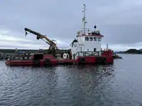 Schleppboot zu verkaufen