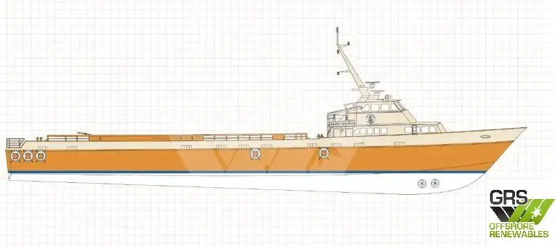 Windpark-Service-Schiff zu verkaufen