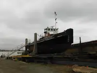 Schleppboot zu verkaufen